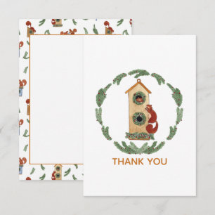 Eekhoorntjes Bedankkaart