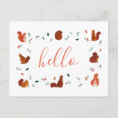 Eekhoorntjes Briefkaart (Voorkant)