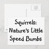 Eekhoorntjes Briefkaart (Voorkant / Achterkant)