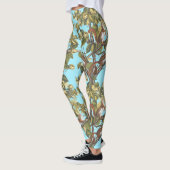 Eekhoorntjes Dierdruk Eekhoornpatroon afdrukken Leggings (Links)