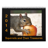 Eekhoorntjes en hun schatten kalender (Hoes)