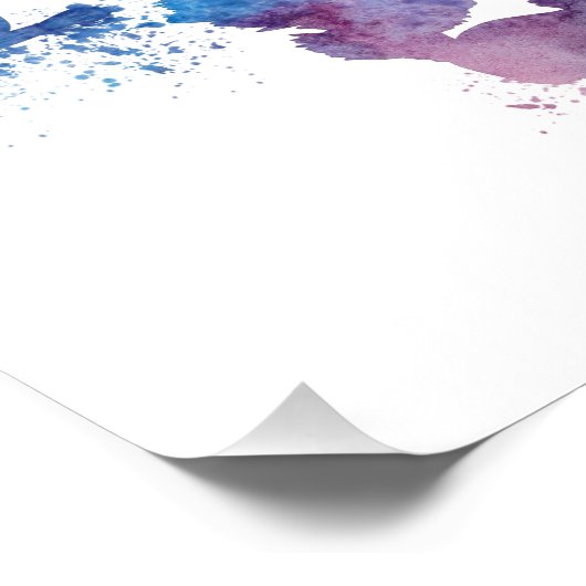 Eekhoorntjes Foto Afdruk (Hoek)