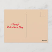 Eekhoorntjes in liefde briefkaart (Achterkant)