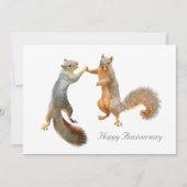 Eekhoorntjes Jubileum Save The Date (Voorkant)