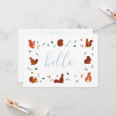 Eekhoorntjes Kaart (Voorkant / Achterkant in situ)