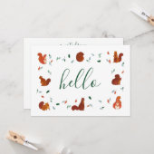 Eekhoorntjes Kaart (Voorkant / Achterkant in situ)