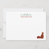 Eekhoorntjes Kaart (Achterkant)