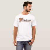 Eekhoorntjes - Natuur kleine spoelpompen T-shirt (Voorkant volledig)