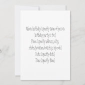 Eekhoorntjes op Cake Kaart (Achterkant)