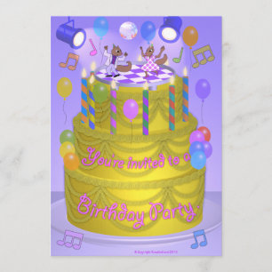 Eekhoorntjes op Cake Kaart