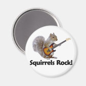 Eekhoorntjes Rock! Magneet (Voorkant / Achterkant)