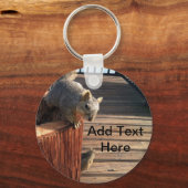 Eekhoorntjes Sleutelhanger (Voorkant)