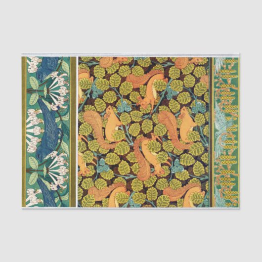 Eekhoorntjes Tissuepapier (Voorkant)