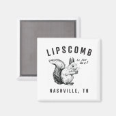 Eekhoorntjes van Lipscomb Magnet (Voorkant / Achterkant)