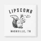 Eekhoorntjes van Lipscomb Magnet (Voorkant)