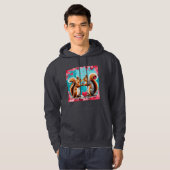 Eekhoorntjes verliefd hoodie (Voorkant volledig)