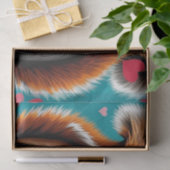 Eekhoorntjes verliefd tissuepapier (Geschenk)