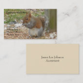 Eekhoorntjes Visitekaartjes (Voorkant / Achterkant)