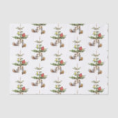 Eekhoorntjes, vogelboompapier tissuepapier (Voorkant)