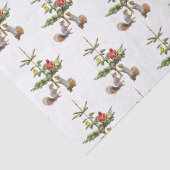 Eekhoorntjes, vogelboompapier tissuepapier (Detail)