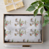 Eekhoorntjes, vogelboompapier tissuepapier (Geschenk)