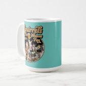 Eekhoorntjes willen gewoon een vlinderMok hebben Koffiemok (Voorkant links)