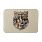 Eekhoorntjes willen gewoon een vlindersla hebben badmat (Voorkant)