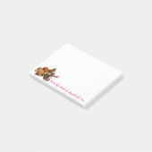 Eekhoorntjes willen gewoon plezier laten personali post-it® notes (Schuin)