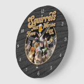 Eekhoorntjes willen gewoon vun hebben grote klok (Hoek)