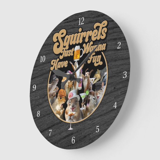 Eekhoorntjes willen gewoon vun hebben grote klok (Hoek)
