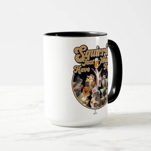 Eekhoorntjes willen gewoon vun hebben mok (Voorkant rechts)