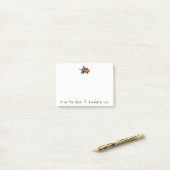 Eekhoorntjes willen gewoon vun hebben post-it® notes (Op bureau)