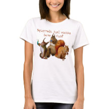 Eekhoorntjes willen gewoon vun hebben