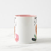 Eekhoorntjes willen gewoon vun hebben tweekleurige koffiemok (Center)