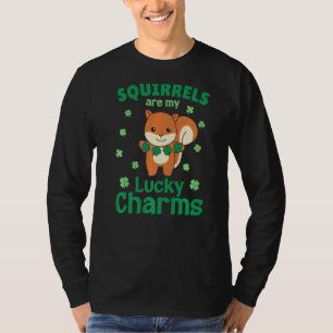 Eekhoorntjes zijn mijn luie kartonnen plein t-shirt
