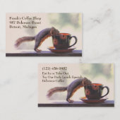 Eekhoorntjesbrood of Visitekaartjes met klaver (Voorkant / Achterkant)