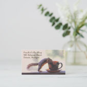 Eekhoorntjesbrood of Visitekaartjes met klaver (Staand voorkant)