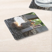 EekhoorntjesDrink Onderzetter (Schuin)