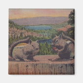 eekhoorntjesgebergte magneet (Voorkant)