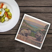  eekhoorntjesgebergte servetten