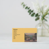 eekhoorntjesgebergte visitekaartje (Staand voorkant)