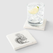 Eekhoorntrekstang Onderzetter (Zijkant)