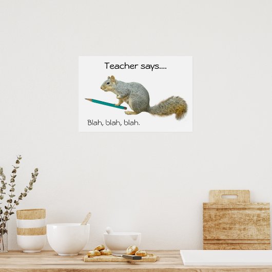 Eekpotlood Poster (Keuken)