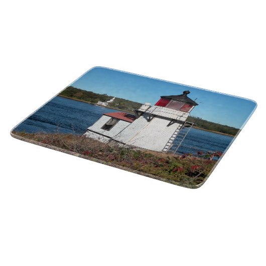 Eekpunt vuurtoren Maine Cutting Board Snijplank (Hoek)