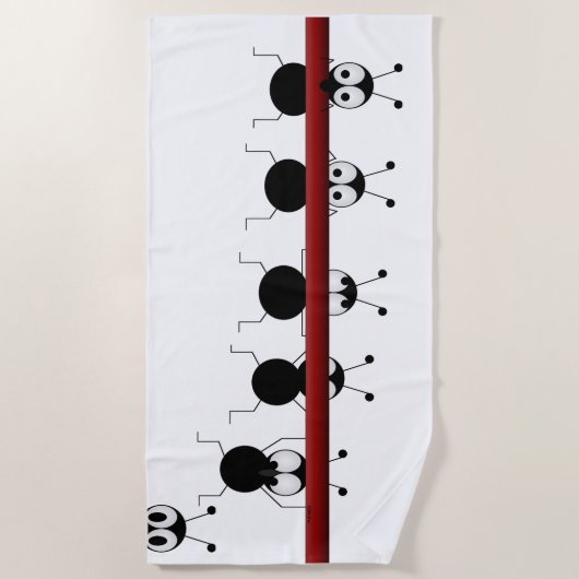 Eeks Beach Towel Strandlaken (Voorkant)