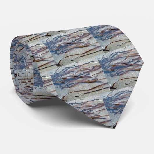 Eel Grass Seaweed Stropdas (Opgerold)