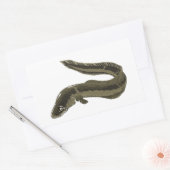 Eel Rechthoekige Sticker (Envelop)