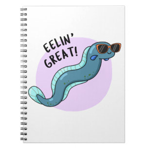 Eelin Geweldige Grappige Glibberige Aal Pun Notitieboek