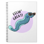 Eelin Geweldige Grappige Glibberige Aal Woordspeli Notitieboek (Voorkant)