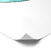 Eelin Great Funny Slippery Eel Pun Poster (Hoek)